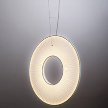 Load image into Gallery viewer, Iris LED Pendant Light in Detail.