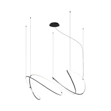Load image into Gallery viewer, Zigouzi LED Pendant Light in Black (Large).