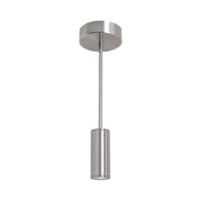 Load image into Gallery viewer, Beverly Outdoor LED Pendant Light in Satin Nickel.