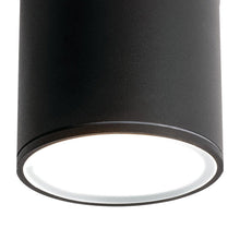 Load image into Gallery viewer, Everly Outdoor LED Flush Mount Ceiling Light in Detail.