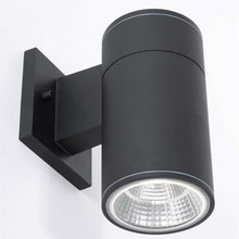 Load image into Gallery viewer, Everly Outdoor LED Wall Light in Detail.