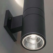 Load image into Gallery viewer, Everly Outdoor LED Wall Light in Detail.