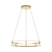 Load image into Gallery viewer, Gemini LED Pendant Light in Gold (Large).
