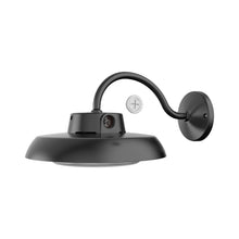 Load image into Gallery viewer, Gilbert Outdoor LED Wall Light in Black (Large).