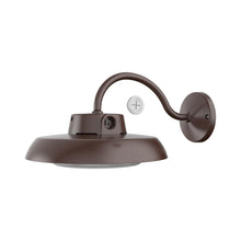 Load image into Gallery viewer, Gilbert Outdoor LED Wall Light in Bronze (Large).