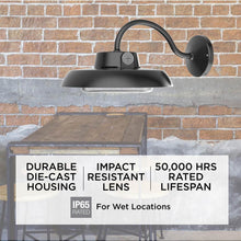 Load image into Gallery viewer, Gilbert Outdoor LED Wall Light in Detail.