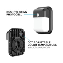 Load image into Gallery viewer, Patton Outdoor LED Wall Light in Detail.