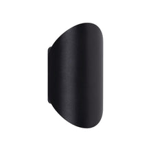 Load image into Gallery viewer, Remy Outdoor LED Wall Light in Black (Small).
