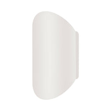 Load image into Gallery viewer, Remy Outdoor LED Wall Light in White (Large).