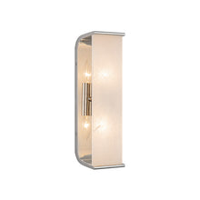 Load image into Gallery viewer, Abbott Wall Light in Polished Nickel (15-Inch).