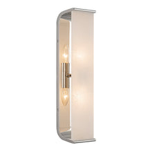 Load image into Gallery viewer, Abbott Wall Light in Polished Nickel (18.75-Inch).