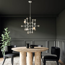 Load image into Gallery viewer, Cadence Chandelier in living room.