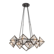 Load image into Gallery viewer, Cairo Chandelier in Urban Bronze (8-Light).