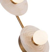 Load image into Gallery viewer, Dahlia LED Wall Light in Detail.