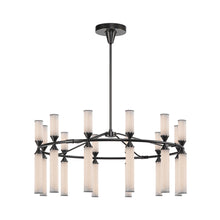 Load image into Gallery viewer, Edwin LED Chandelier in Urban Bronze.