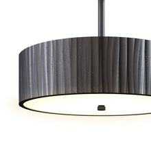 Load image into Gallery viewer, Kensington LED Semi Flush Mount Ceiling Light in Detail.