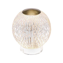 Load image into Gallery viewer, Marni LED Portable Table Lamp in Natural Brass (Large).