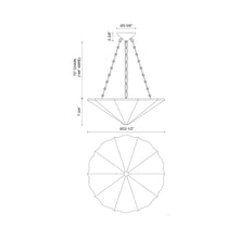 Load image into Gallery viewer, Martine Chandelier - line drawing.