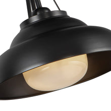 Load image into Gallery viewer, Palmetto Semi Flush Mount Ceiling Light in Detail.