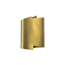 Load image into Gallery viewer, Parducci Vanity Wall Light in Vintage Brass (15-Inch).
