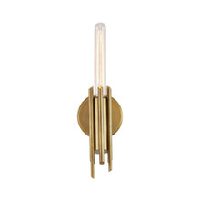 Load image into Gallery viewer, Torres Vanity Wall Light in Vintage Brass/Without Shade (1-Light).