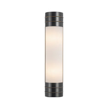 Load image into Gallery viewer, Willard Vanity Wall Light in Urban Bronze/Matte Opal Glass (2-Light).
