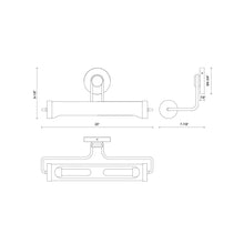 Load image into Gallery viewer, Wynwood Wall Light - line drawing.