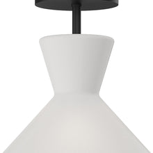 Load image into Gallery viewer, Betty Semi Flush Mount Ceiling Light in Detail.