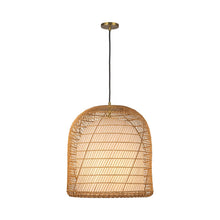 Load image into Gallery viewer, Bondi Pendant Light in Brushed Gold (Large).