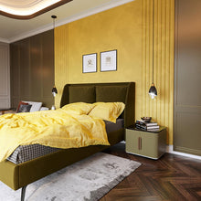 Load image into Gallery viewer, Capri Pendant Light in bedroom.