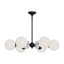 Load image into Gallery viewer, Celia Chandelier in Matte Black (6-Light).