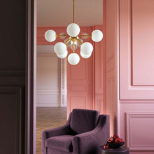 Load image into Gallery viewer, Celia Chandelier in living room.