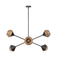 Load image into Gallery viewer, Daphne Chandelier in Detail.