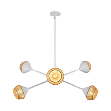 Load image into Gallery viewer, Daphne Chandelier in Detail.