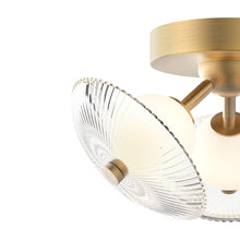 Load image into Gallery viewer, Hera LED Flush Mount Ceiling Light in Detail.