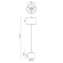 Load image into Gallery viewer, Issa Floor Lamp - line drawing.