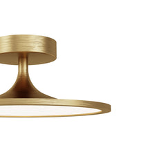 Load image into Gallery viewer, Issa LED Semi Flush Mount Ceiling Light in Detail.