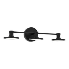 Load image into Gallery viewer, Issa LED Vanity Wall Light in Matte Black(2-Light).