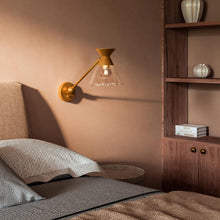 Load image into Gallery viewer, Mauer Vanity Wall Light in bedroom.