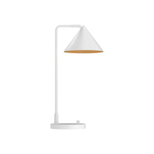 Load image into Gallery viewer, Remy Table Lamp in White.