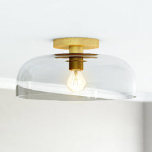 Load image into Gallery viewer, Sylvia Semi Flush Mount Ceiling Light in Detail.