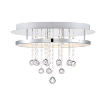 Load image into Gallery viewer, Dorian Circular LED Flush Mount Ceiling Light in Detail.