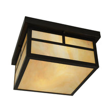 Load image into Gallery viewer, Mission Flush Mount Ceiling Light.