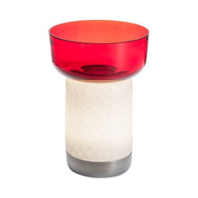 Load image into Gallery viewer, Bonta LED Table Lamp in Red (7.06-Inch).