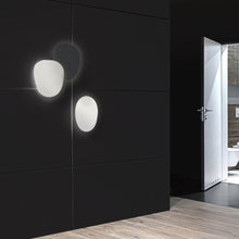Load image into Gallery viewer, Facce Prism Shallow LED Ceiling / Wall Light in living room.