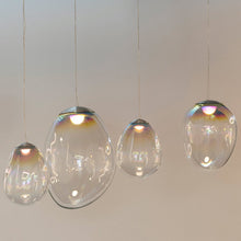 Load image into Gallery viewer, Stellar Nebula LED Suspension Light in Detail.