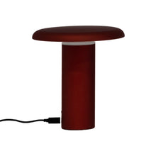 Load image into Gallery viewer, Takku LED Table Lamp in Red.