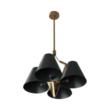 Load image into Gallery viewer, Abrams Chandelier in Detail.