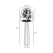 Load image into Gallery viewer, Agnes Floor Lamp - line drawing.