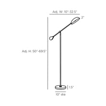 Load image into Gallery viewer, Alaric Floor Lamp - line drawing.
